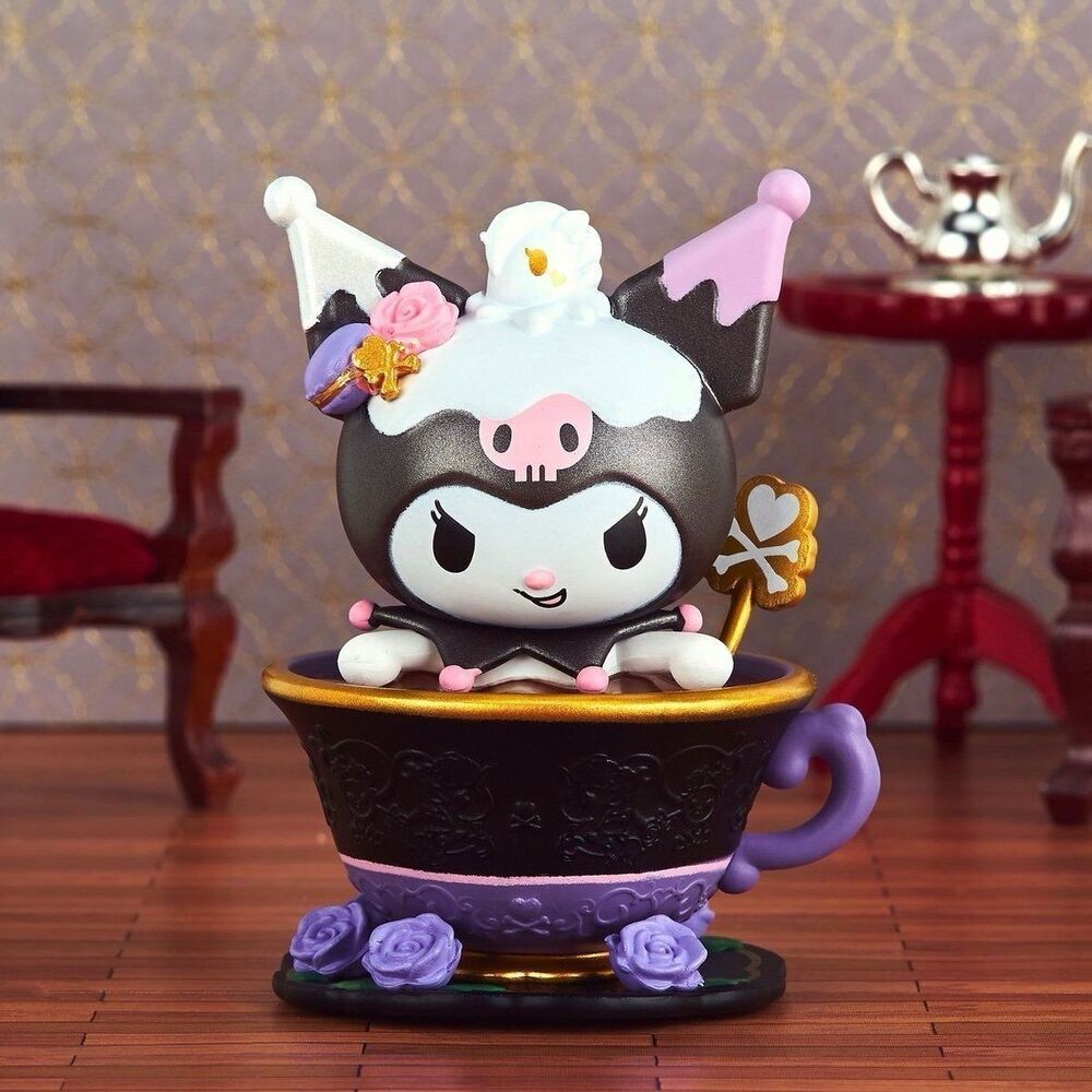 tokidoki Kuromi Rose Tea - tokidoki x Kuromi & My Melody Garden Tea Party Series